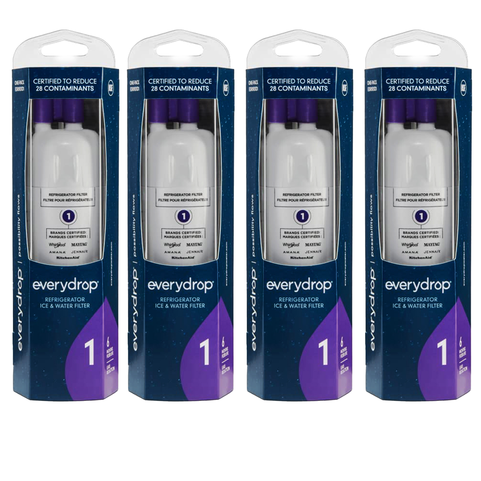EDR1RXD1 Water Filter 1 Refrigerator Filter, W10295370A