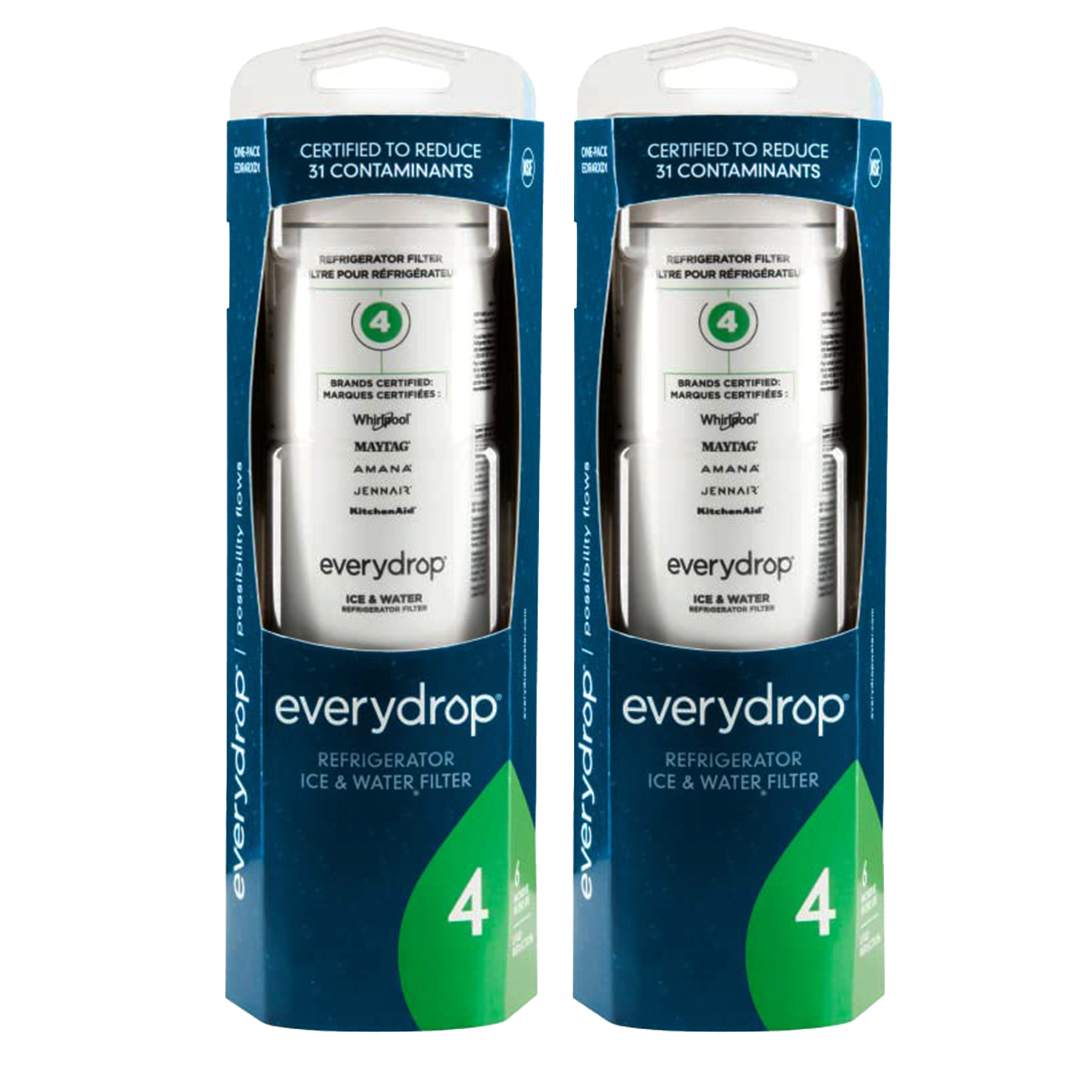 EDR4RXD1 Water Filter 4, Refrigerator Filter, UKF8001