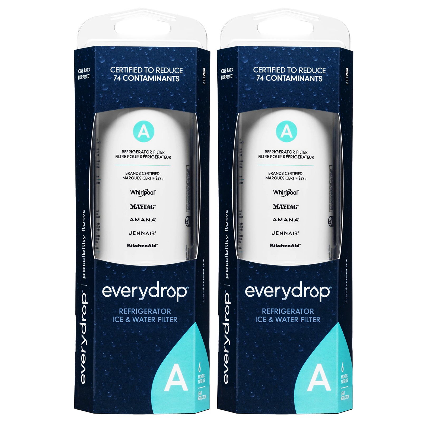 EDRARXD1 Water Filter A Refrigerator Filter, W11536439