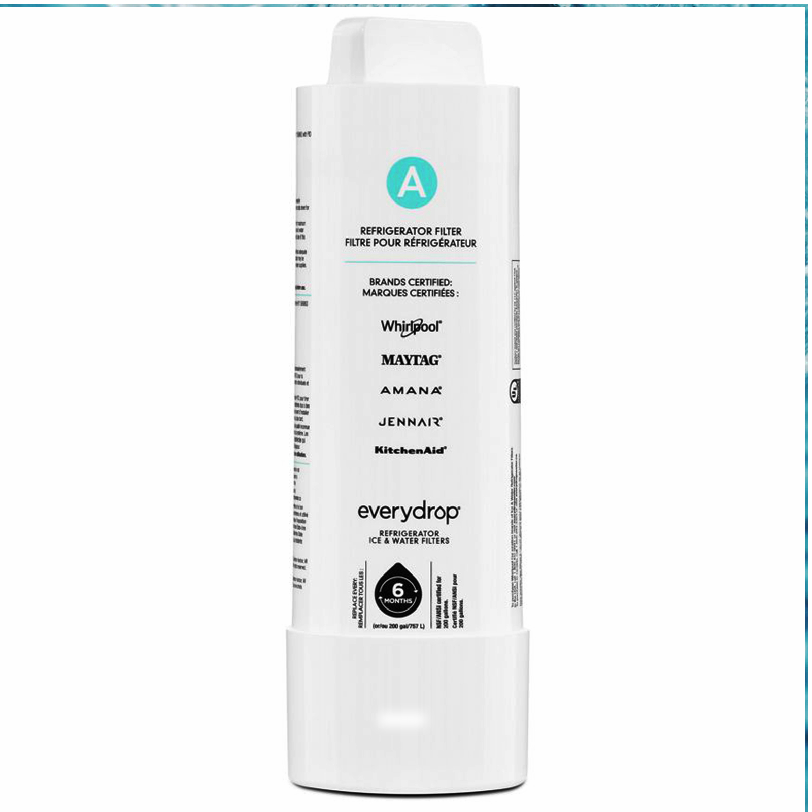 EDRARXD1 Water Filter A Refrigerator Filter, W11536439