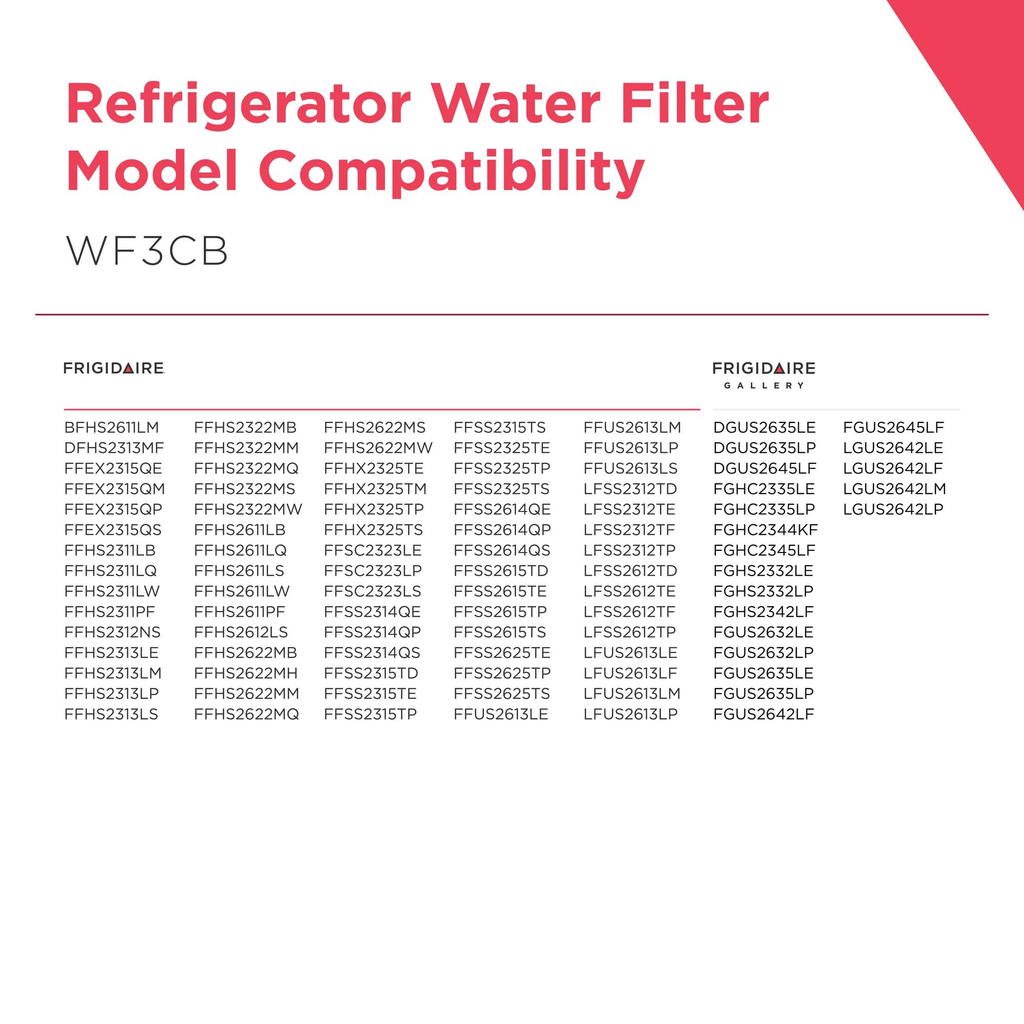WF3CB Puresource3 Refrigerator Water Filter